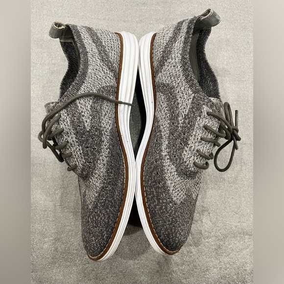 [6.5B]Cole Haan Charcoal Knit Oxford Shoes - Picture 4 of 7